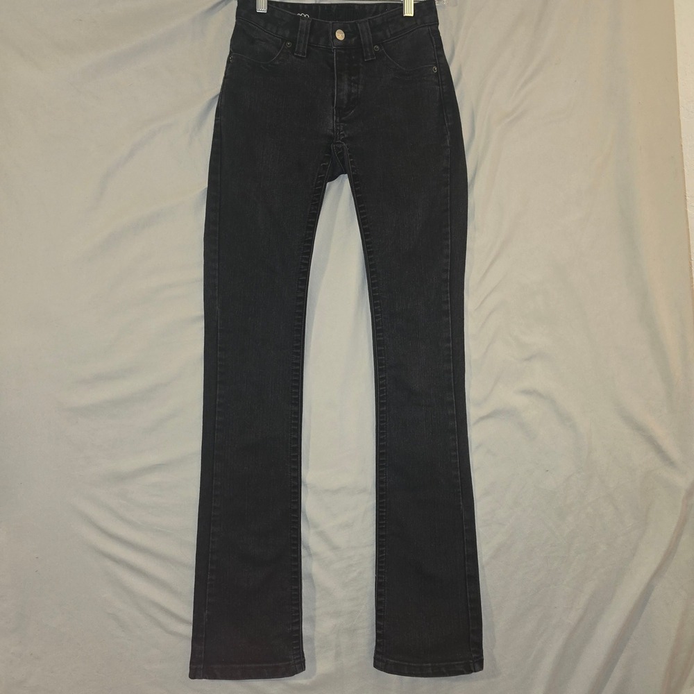 Kimes Ranch Betty Jeans 000 26x34 Womens Black Bootcut Long Inseam USA Made
